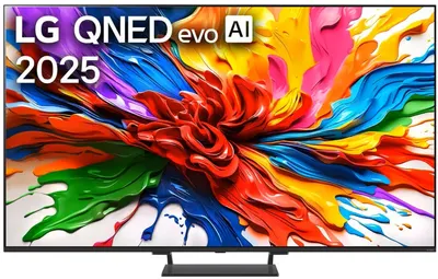 Televizor smart LG - 55QNED93A6A, 55'', 4K, evo Alpha AI, MiniLED, HDR 10PRO,120Hz Native /VRR 165Hz, AI Alpha 8 40W Sound Pro, negru