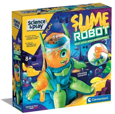 Clementoni Science & Play Creative Set - Faceți un robot dintr-un slime