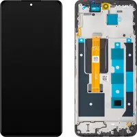 Display cu Touchscreen Realme 12, cu Rama, Negru, Swap 621029000184