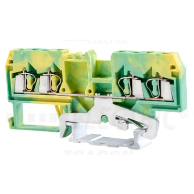 Clema sir ind. de protectie,cu arc, pe sina, V-G TSKC2,5/4JD 800V 20A 0.08-2.5 mm2 4p