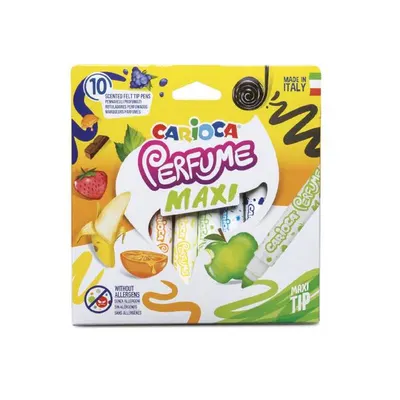 Carioca Perfume Maxi, 10 culori parfumate