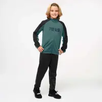 Trening din poliester Puma Educație fizică, Verde și Negru Băieți