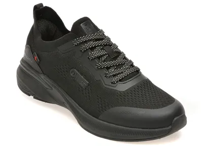 Pantofi sport OTTER negri, 30359, din material textil