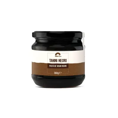 Tahini Negru – Pastă de Susan Negru, 100% naturală, 360g | Sunday bites