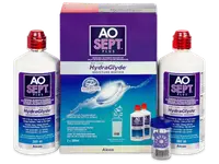 Soluție AO SEPT PLUS HydraGlyde 2x360 ml