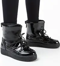 Cizme Tip Ug Alkam Negre