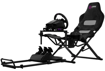 Gaming cockpit Lorgar - Flex RAF1, pliabil, negru