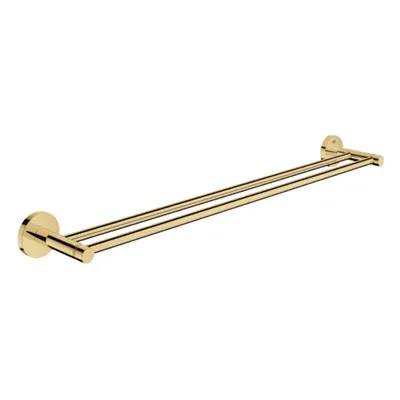 Suport prosop Grohe Essentials 40802GL1, 654 mm, 2 suporti, montare pe perete, fixare ascunsa, lucios, Cool Sunrise
