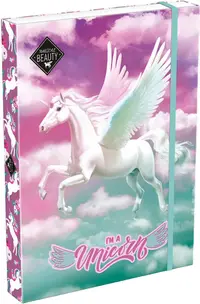 Cutie cu bandă elastică Lizzy Card Magical Beauty - A4