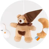 Carusel muzical pentru patut cu proiector Chipolino Bear
