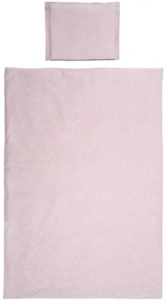 Set dormitor cu 5 piese Lorelli - Cosy, cer roz