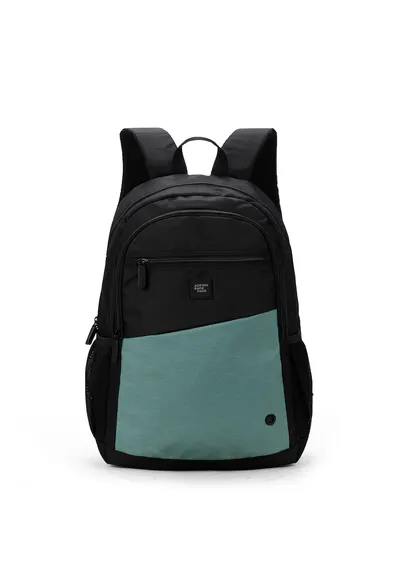 Rucsac din material textil cu barete ajustabile 181077 - Verde