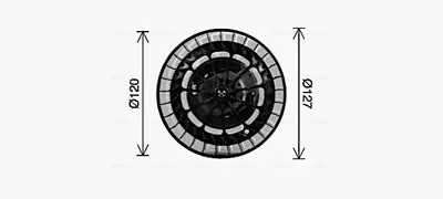 Ventilator habitaclu potrivit BMW 3 (E30), Z1, Z3 (E36), Z8 (E52) 1.6-4.9 09.82-12.03