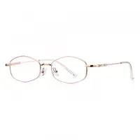Ochelari De Calculator Dama Techsuit LS501, Anti-Blue Light, Roz Aurii