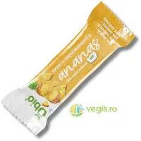 Baton cu Hrisca Germinata si Ananas fara Zahar Ecologic/Bio 35g