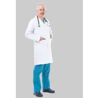 Halat medical pentru barbati alb - Dr. Rever Long - S