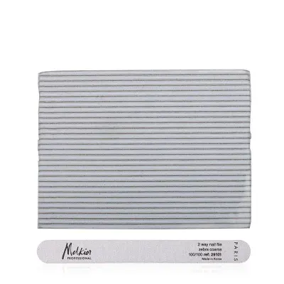 Pila cu doua fete Zebra 100/100 set 30 buc