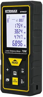 Flexometro cu laser RTRMAX - 45164, 70 m, 7 functii