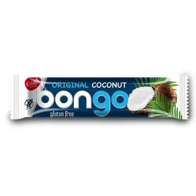 Baton fara gluten cu crema de cocos Bongo Cocos, 40g, Soco