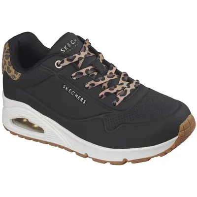 Pantofi sport femei Skechers Uno-jungle Nite, Negru