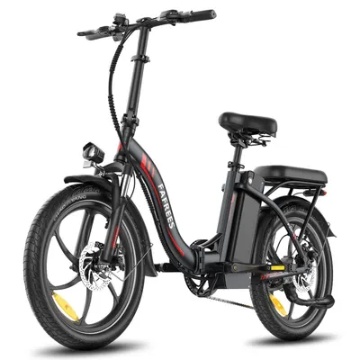 FAFREES F20+ Bicicletă electrică pliabilă cu anvelope groase, 250W, 20Ah