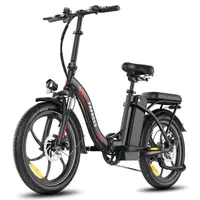 FAFREES F20+ Bicicletă electrică pliabilă cu anvelope groase, 250W, 20Ah