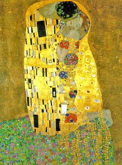 Puzzle - Gustav Klimt - The Kiss, 1000 piese