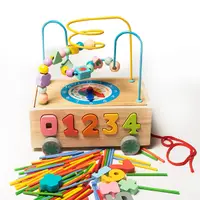 Centru Educativ de Activitati Multifunctional din Lemn - Jucarie de Tras - Nurio