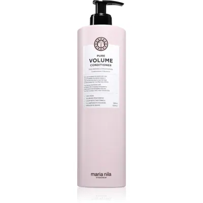 Maria Nila Pure Volume balsam pentru păr fin cu efect de volum cu efect de hidratare fără sulfat 1000 ml