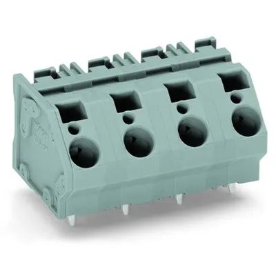 PCB terminal block; 6 mm²; Pin spacing 12.5 mm; 8-pole; CAGE CLAMP®; commoning option; 6,00 mm²; gray