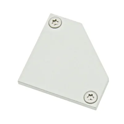 Profile end cap TBE flat closed incl. screws
