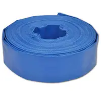 vidaXL Furtun plat, 50 m 3" PVC