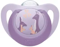Suzetă din silicon NUK First Choice - 6-18 luni, cangur