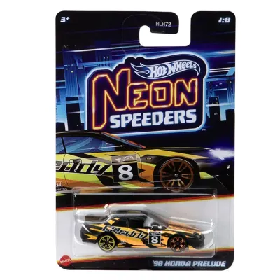 Masinuta metalica, Hot Wheels, Neon Speeders, 98 Honda Prelude, JCB00