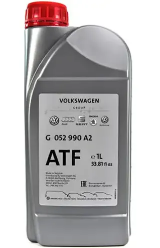 Ulei pentru transmisie automata cu 4 5 trepte VW Group ATF G052990A2, volum 1 litru, rosu, ATF Dexron III, VW G052990 1L