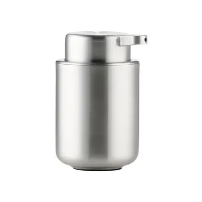 Dozator de săpun lichid argintiu mat din oțel inoxidabil 250 ml Ume Steel – Zone