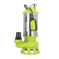 Pompa submersibila pentru apa curata/murdara cu tocator MESTERINO TOOLS MT-V1500B-F, corp INOX, 1500 W, 20 m3/h, adancime maxima 5 m, cablu 10 m
