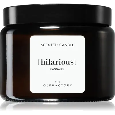 The Olphactory The Olphactory Cannabis lumânare parfumată (brown) Hilarious 360 g