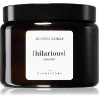 The Olphactory The Olphactory Cannabis lumânare parfumată (brown) Hilarious 360 g