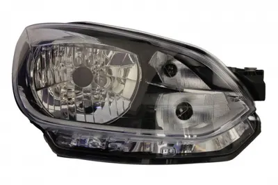 Far Dreapta (H4, electric, fara motoras, culoare interior: cromat) potrivit VW LOAD UP, UP!