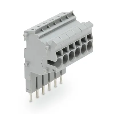 Modular TOPJOB®S connector; modular; for jumper contact slot; 6-pole; 2,50 mm²; gray
