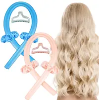 Set 2 x dispozitiv ondulat parul, bucle naturale fara caldura