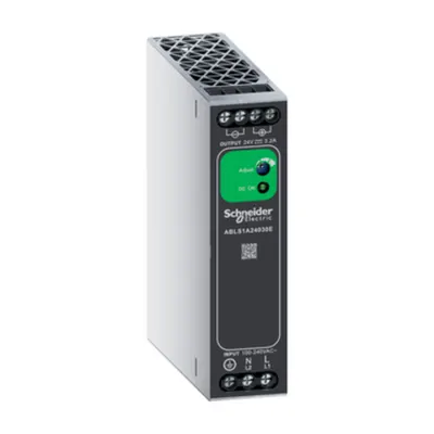 Sursa de alimentare monofazata, Intrare 100...240V c.a, iesire 24V c.c, 75W, sina DIN, IP20