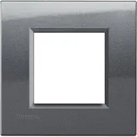 Rama ornament 2 module Bticino Living Light LNA4802AC, otel