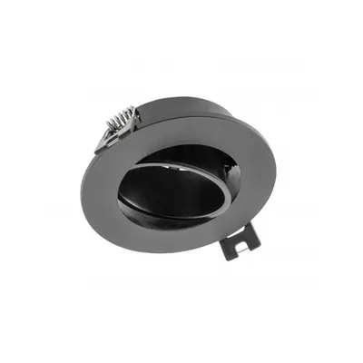 Spot - Ceiling spot light fixture LINTO, IP20, round, Ø90x29mm, black