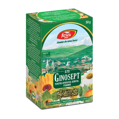 Ceai Ginosept, 50g, Fares