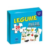 Legume. Puzzle pentru podea - Hardcover - ***