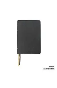 Legacy Standard Bible, Large Print Wide Margin, Paste-Down Black Faux Leather