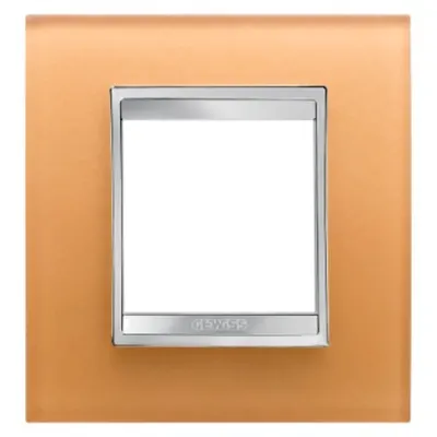Placa ornament CProiector HORUS LUX international - IN GLASS - 2 modul - OCHRE - CProiector HORUS