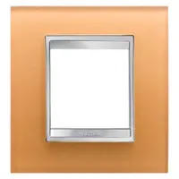 Placa ornament CProiector HORUS LUX international - IN GLASS - 2 modul - OCHRE - CProiector HORUS